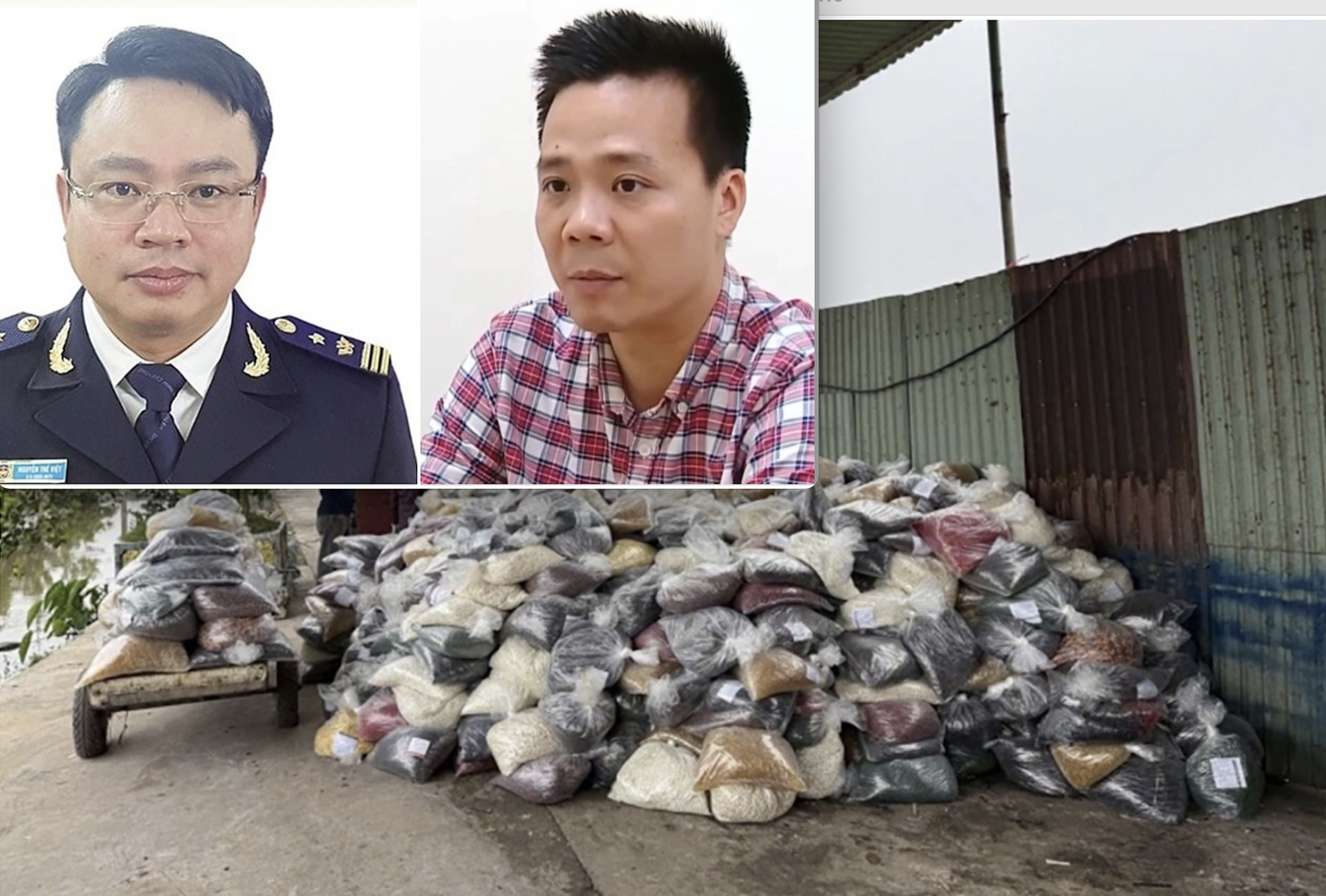 Nhiều cán bộ 'ngã ngựa' sau vụ thu giữ 100 tấn thực phẩm chức năng giả