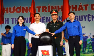 Thái Nguyên phát động Chiến dịch Thanh niên tình nguyện hè năm 2026