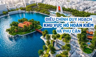 Diện mạo dự kiến khu vực hồ Hoàn Kiếm và phụ cận tầm nhìn 100 năm