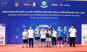 Huy chương Vàng quốc tế 2025 thử sức lần 2 tại sân chơi AIMO 2026