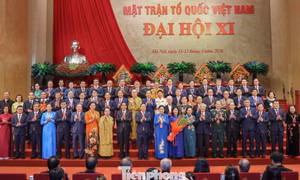 Công bố kết quả nhân sự lãnh đạo Ủy ban Trung ương MTTQ Việt Nam khóa XI