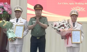 Công bố quyết định của Bộ trưởng Công an về công tác cán bộ