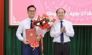 Phó Bí thư Tỉnh Đoàn Thái Nguyên làm Bí thư Đảng ủy xã