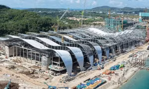 Cận cảnh đại công trường Trung tâm Hội nghị APEC trước ngày về đích