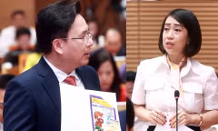 Đại biểu mang vỏ thuốc bảo vệ thực vật vào hội trường chất vấn chủ tịch phường