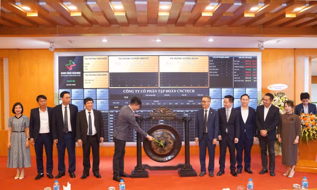 Tập đoàn CNCTech chính thức đưa 91 triệu cổ phiếu giao dịch trên UPCoM