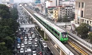 Chính phủ yêu cầu Hà Nội hoàn thành 100 km đường sắt đô thị vào năm 2030