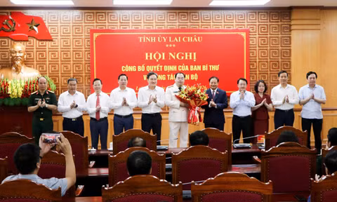 Công bố quyết định của Ban Bí thư về công tác cán bộ ở Lai Châu