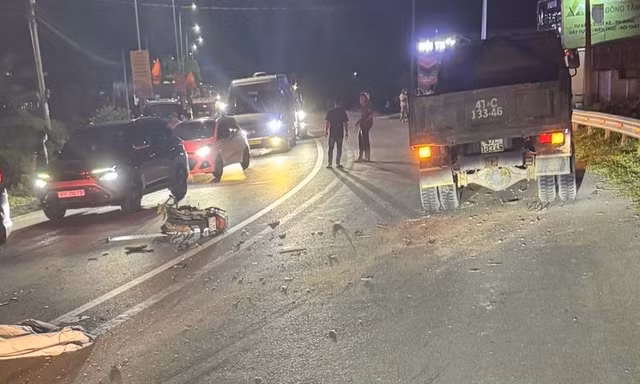 Va chạm xe tải trên quốc lộ 55, một người tử vong tại chỗ