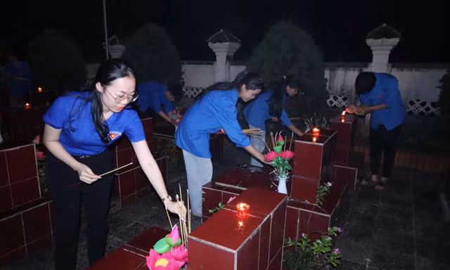 Nhiều hoạt động tri ân ý nghĩa của đoàn viên thanh niên Tuyên Quang 