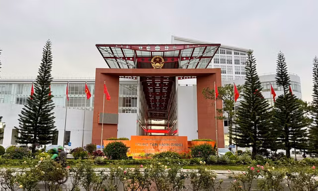Trụ sở Trung tâm hành chính - chính trị tỉnh Lâm Đồng.