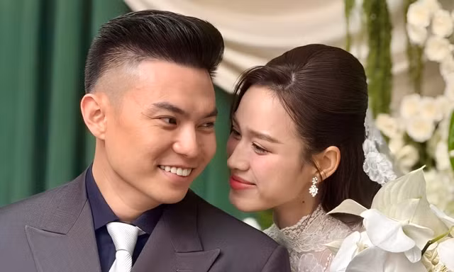 Hình ảnh đầu tiên ở đám cưới Đỗ Thị Hà
