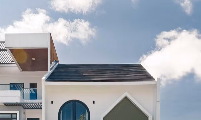 Ngôi nhà với những đường cong 'bình yên' 