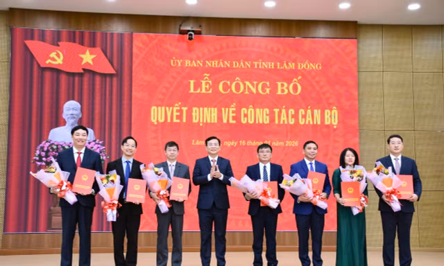 Lâm Đồng điều động, bổ nhiệm nhiều cán bộ 