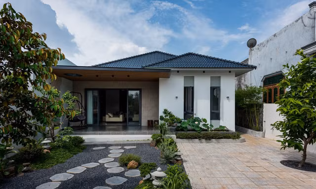 Nhà vườn 200m2 để gia chủ nghỉ dưỡng cuối tuần