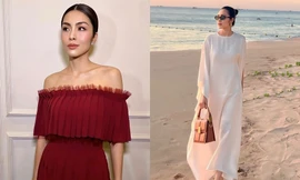 Váy dự tiệc cưới của Tăng Thanh Hà chưa bao giờ gây thất vọng: Đơn giản mà sang