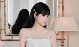 Hoa hậu Thanh Thủy lạ lẫm với tóc mái bằng, gợi nhớ một thành viên BLACKPINK