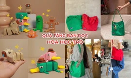 Góc quà tặng: Phụ kiện 3D xịn xò và túi tote xinh xắn cho mùa tựu trường thêm vui