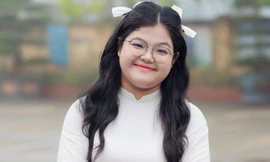 Nữ sinh Kim Sơn A đạt 30/30 tổ hợp A00, 8,5 điểm Văn