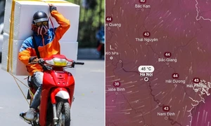 Dự báo Hà Nội nóng đỉnh điểm 45 độ C trong đợt nắng nóng kéo dài ở miền Bắc
