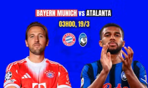 Nhận định Bayern Munich vs Atalanta, 03h00 ngày 19/3: Không thể ngược dòng