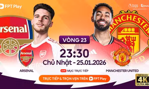 Nhận định Arsenal vs MU, 23h30 ngày 25/1: Trở lại mặt đất