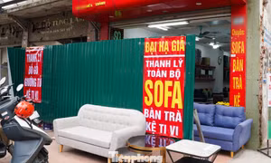 Người dân thanh lý hàng hoá, di chuyển tài sản để bàn giao mặt bằng dự án Vành đai 1