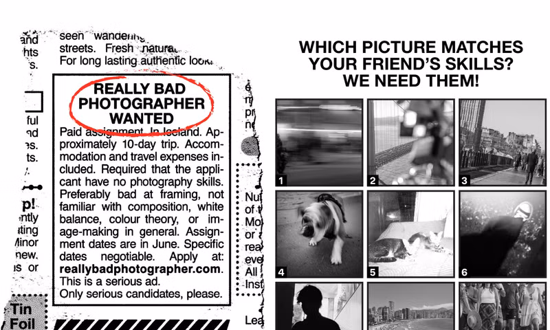 Muốn đi Iceland miễn phí? Hãy chứng minh rằng bạn có thể chụp ảnh... cực xấu!