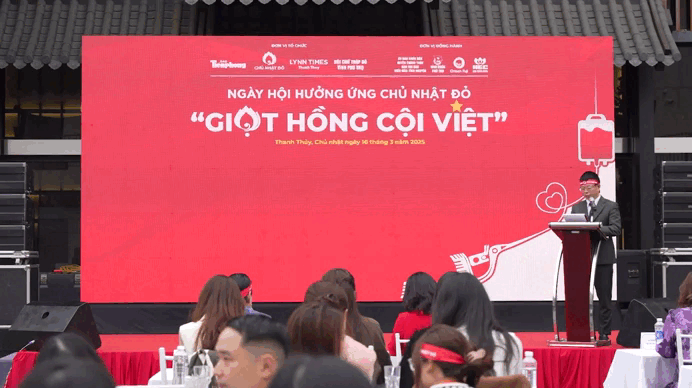 Toàn cảnh sự kiện 'Giọt hồng cội Việt' hưởng ứng Chủ Nhật Đỏ
