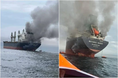 Giá dầu thế giới tăng vọt, cổ phiếu lao dốc 