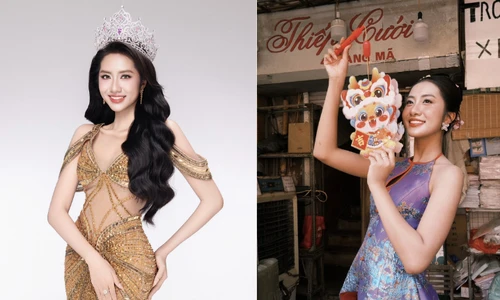 Trò chuyện với Hoa hậu Việt Nam Hà Trúc Linh đầu năm Bính Ngọ về một cái Tết đủ đầy