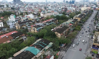 Chung cư cũ ở phường Kim Liên