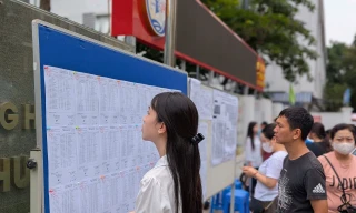 Học sinh Hà Nội thi lớp 10 năm 2025 Ảnh: L.Đ.T