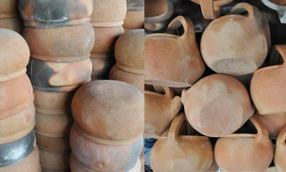 Một số sản phẩm của làng gốm Quế An