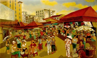 Một số tác phẩm tiêu biểu của họa sĩ Hoàng Sùng