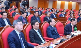 Hội nghị lần thứ 12 Ban Chấp hành Trung ương Ðảng khóa XIII ẢNH: NHẬT BẮC