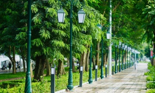 Sau khi dỡ bỏ hàng rào, Công viên Thống Nhất khoác lên mình diện mạo mới với không gian xanh, rộng mở và đầy sức sống