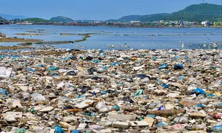 Ô nhiễm nhựa đại dương là vấn đề môi trường nghiêm trọng toàn cầu, trong đó có Việt Nam. Ảnh: Nguyễn Ngọc