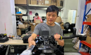 Đội cứu hộ của RtR đưa drone thực hiện nhiệm vụ cứu trợ tại tỉnh Khánh Hòa