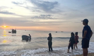 Những ánh mắt chờ nơi bờ cát