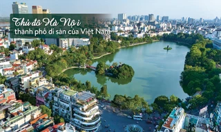 Quá trình tái cấu trúc đô thị Hà Nội sẽ kết hợp bảo tồn, tôn tạo đối với các khu vực, công trình có giá trị lịch sử, văn hóa, kiến trúc đặc trưngẢnh: TTXVN