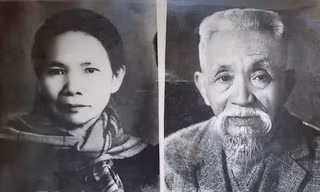 Tổng Bí thư Nguyễn Văn Linh và hai ông bà Nguyễn Thị Kỳ - Tôn Gia Chung. (Ảnh tư liệu gia đình Cảnh Hoàng)