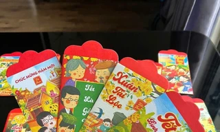 Thị trường tưng bừng các mẫu mã lì xì