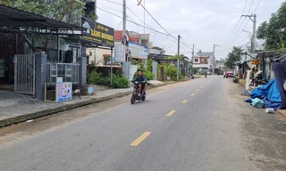 Một góc làng biển Bình Minh hôm nay