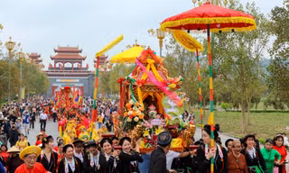 Độc đáo lễ hội Xuân Tây Thiên