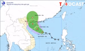 NÓNG 2/7: Tin bão áp thấp nhiệt đới mới nhất
