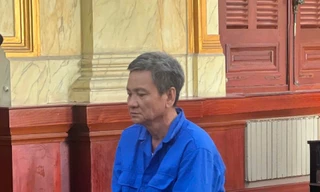 Nguyễn Quý Lý tại phiên tòa.