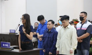 Các bị cáo trong vụ án.