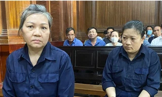 Bị cáo Võ Thị Phượng tại phiên tòa.