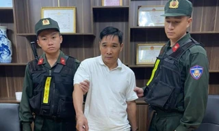 Bình 'Kiểm' thời điểm bị bắt.